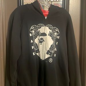 *RARE* Reversible Bape full zip hoodie